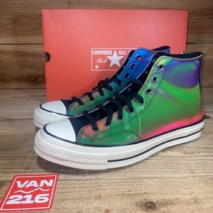 Converse Men's Chuck Taylor 70 High Top Black Multicolor White 170495C
